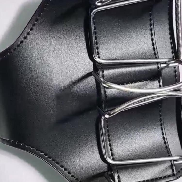 Modern PU Leather Golf Side Bag Golf Course Accessory Bag Outdoor Sports Waist Pouches For Golf Gear