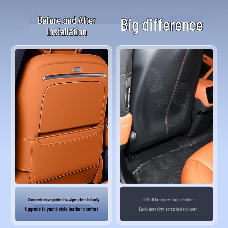 Haval H6L Rear Seat Kick Mats Protector & Interior Trim Accessories