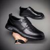 Mode Neue höhenvergrößernde Business Casual Herren bequeme Lederschuhe Trend vielseitige Mode Lederschuhe weiche Sohlenoberfläche