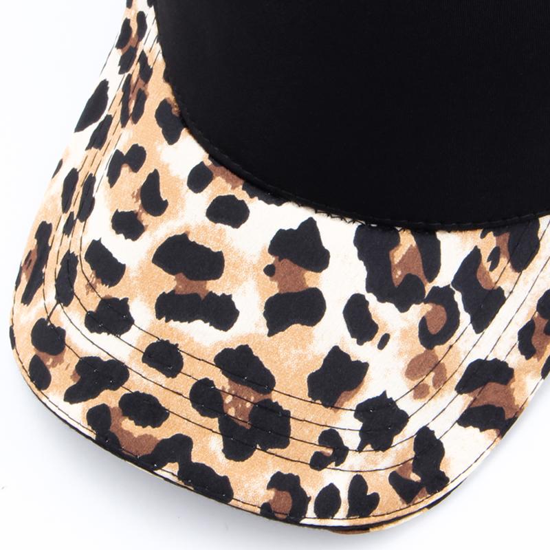 Women Leopard Print Baseball Cap Fashion Hip Hop Caps Casual Designer Brand Female Hat Snapback for Women's Girls Gorras