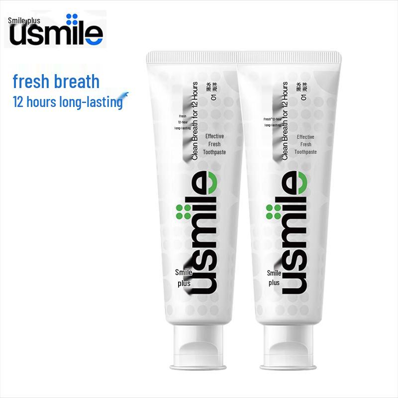 

Usmile Fresh Breath Toothpaste Twin Pack