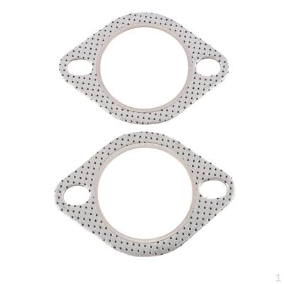 2Piece 2 Bolt Hole Exhaust Gasket