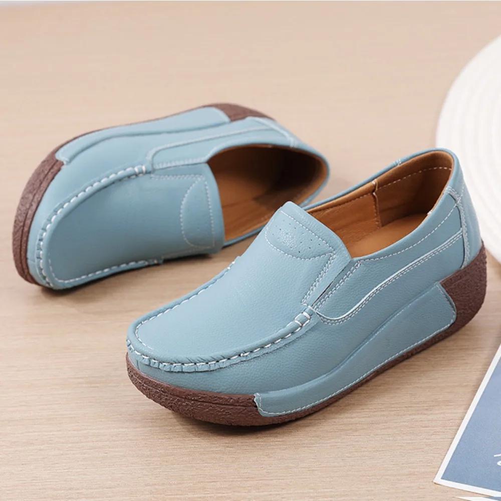 Fashion Sneakers Women 2025 Spring New Sports Shoes Korean Edition Thick Soled Shoes Woman Singles Shoes Mom's Shoe Casual Womens Shoe