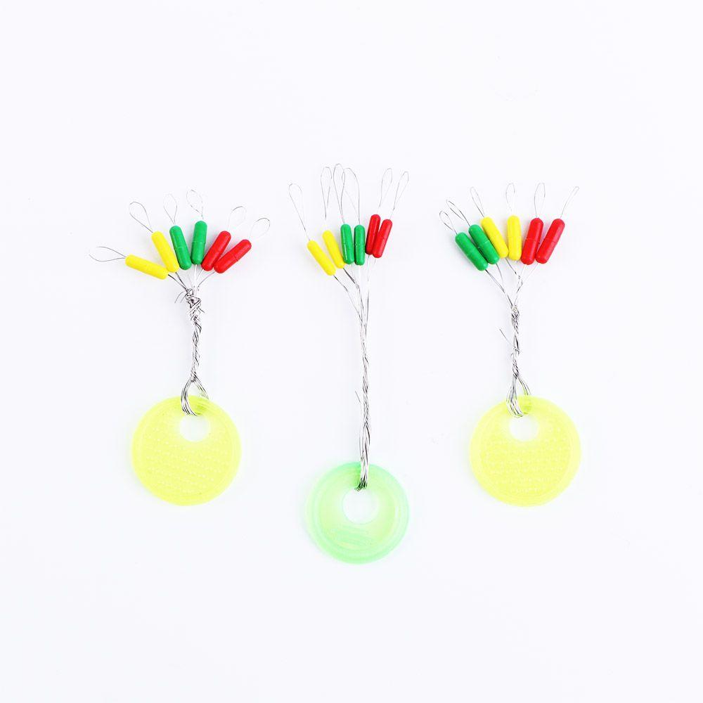 Tool Rubber Stops Line Resistance Connector Line Buoys Fishing Bobber Rubber Space Beans Oval Floating Stopper Fishing Float
