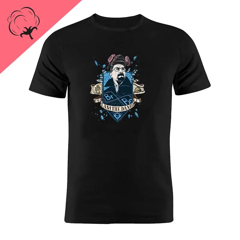 LET S COOK CHEF T-SHIRRT - Breaking Bad Walter White Meth Heisenberg TV Grafická trička Unisex oblečení WoUnisex Tops Tričko