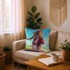 A-Aerith Gainsborough Pillowcase Toon Gift Cushion Cover Bedroom Home Sofa Chair Seat Decor Pillow Case