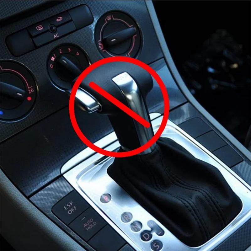 Electronic Shift Handle LED Gear Shift Knob For VW Golf MK6 MK7 Passat B7 B8 Tiguan MK2 DSG A White Light Parts Accessories