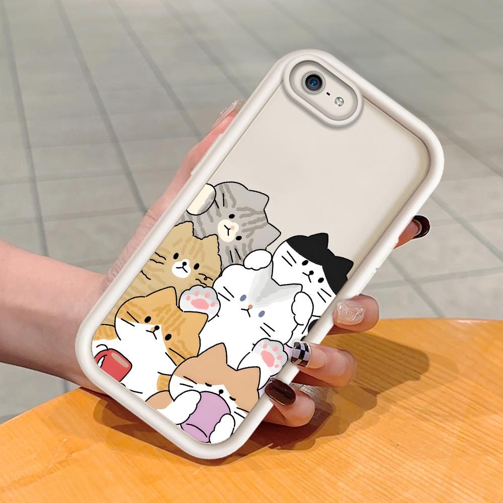 

Мягкий силиконовый квадратный чехол с рисунком лестницы для телефона, полное покрытие камеры, противоударный защитный резиновый чехол для iPhone Infinix Tecno OnePlus OnePlus 8T+ 5G белый