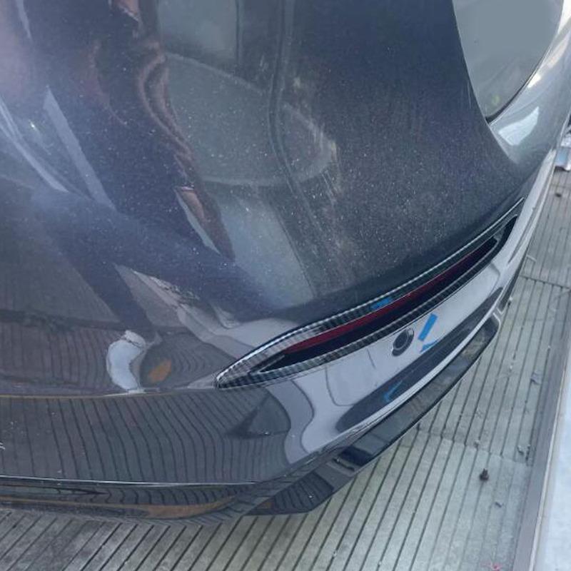 Car Eyebrow Rear Fog Light Lamp Frame ABS Plastic Decoration Cover Trim For Honda Accord 11th 2024 Exterior Accessories