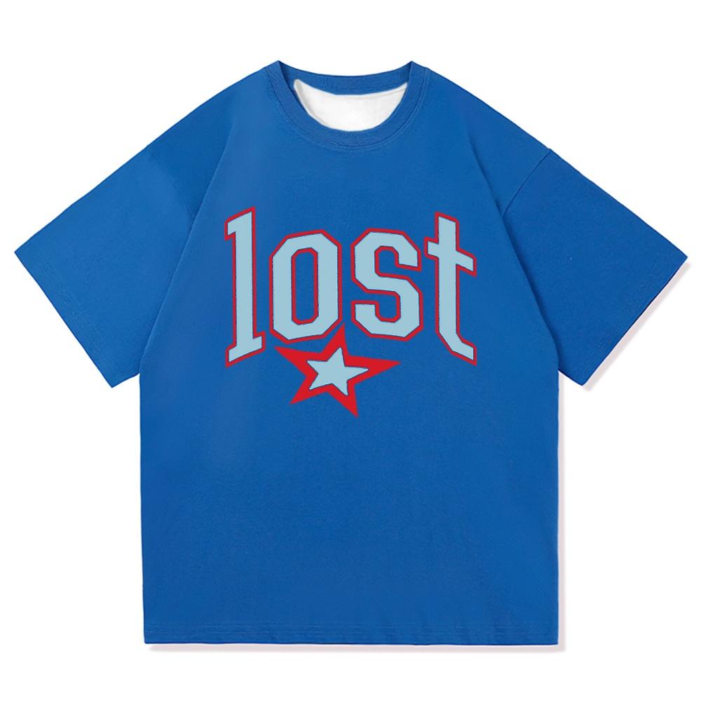 MGK Lost Americana Album T-Shirt 2025 Cliche Retro Unisex Clothing Harajuku High-Quality Clothing Vintage T-Shirt