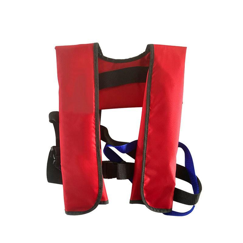 33g High Buoyancy Nylon Inflatable Life Jacket for Emergency Flood Control.