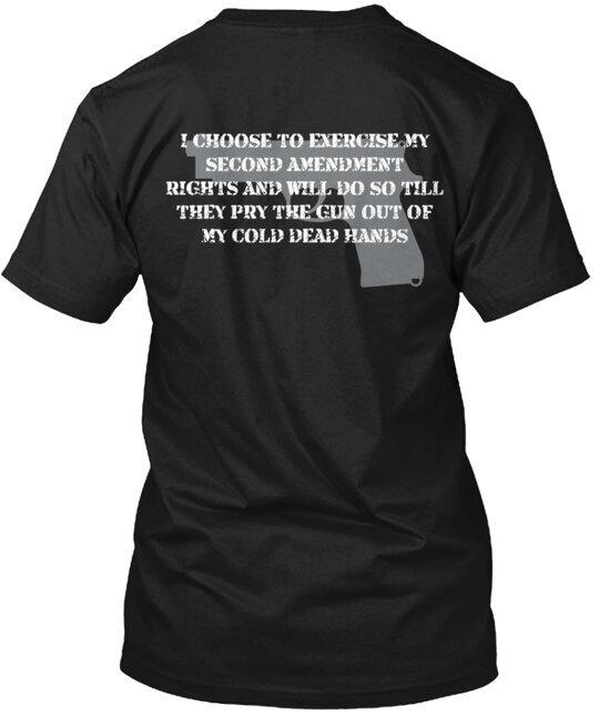 2nd amendment T-Shirt Made in the USA Size S to 5XL S