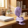 2-In-1 Design Humidifier 2 Humidity Settings Clip Fan Refrigerating Air Cooler  Dormitory Use