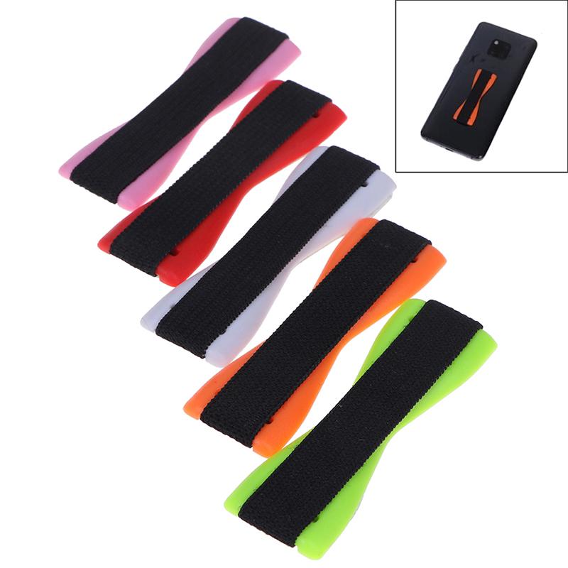 Buy Finger Elastic Band Strap Universal Phone Holder Stand For Mobile Phones Tablets at