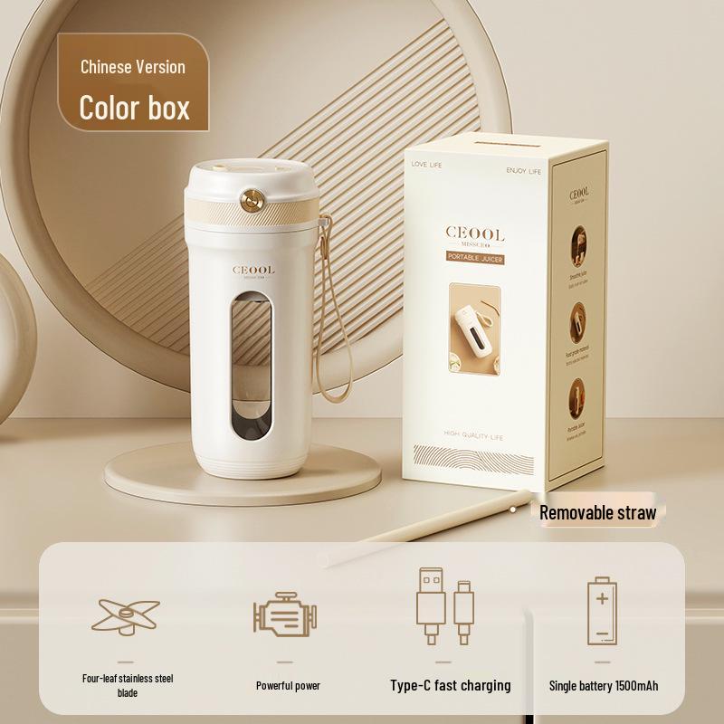 CEOOL Miss President Hordozható Mini Multifunkcionális Gyümölcscentrifuga és Jégzúzó