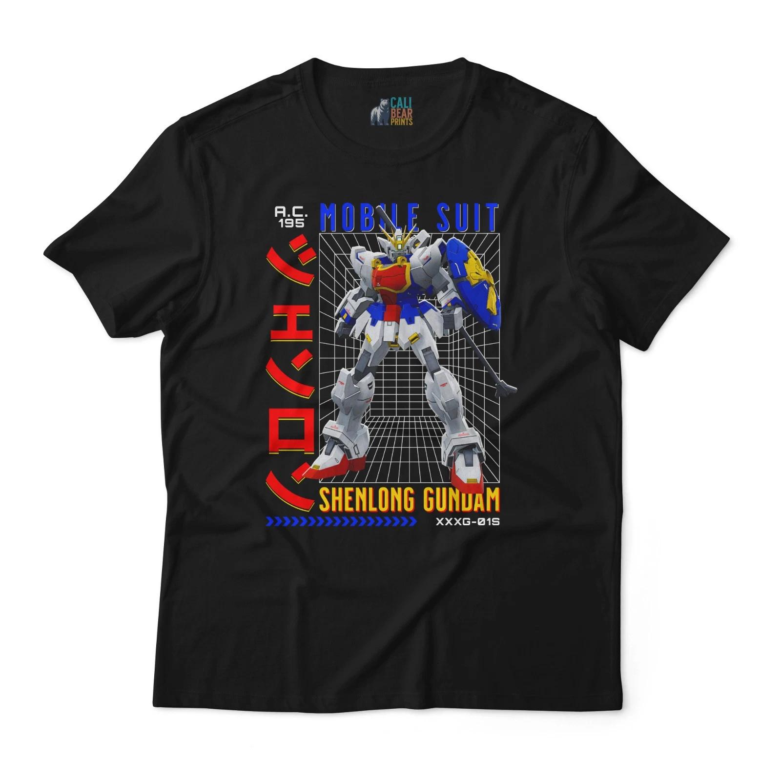 Gundam Shenlong XXXG-01S Mecha Anime Graphic Tee – Mobile Suit Gundam Wing M