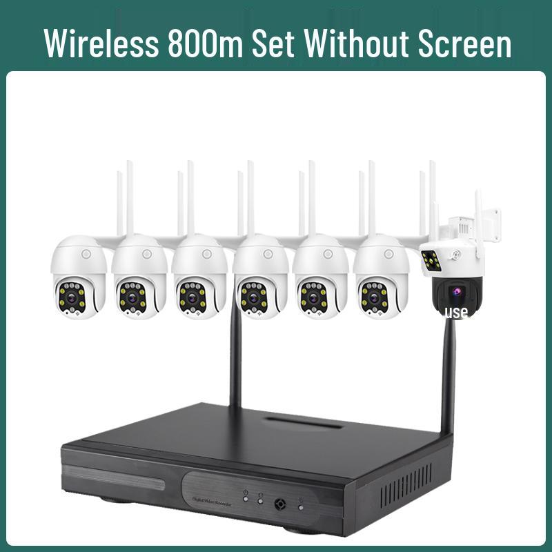 Wireless HD All-in-One Camera System for Home & Outdoor - No Wiring Needed