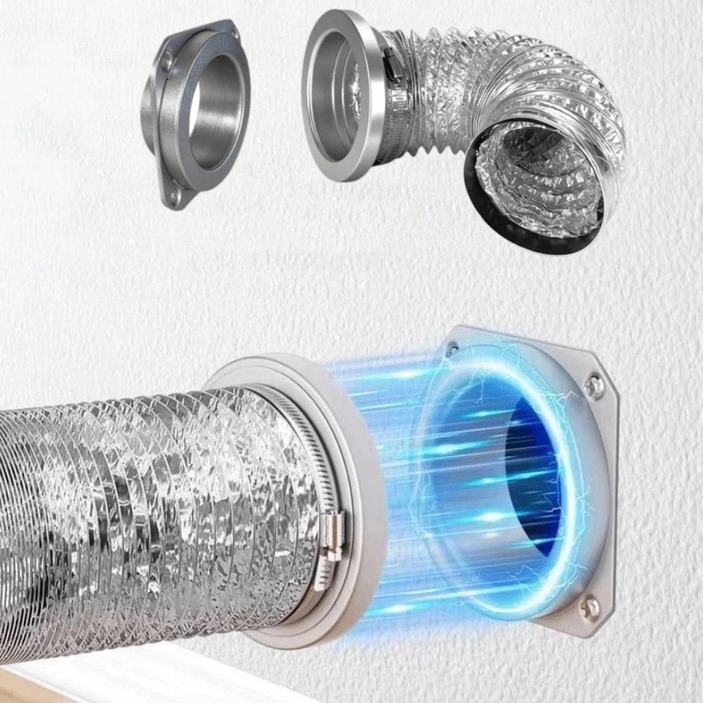 Strong Magnet Magnetic Dryer Vent Coupling Quick Connection Magnetic Vent Kit Ventilation Duct