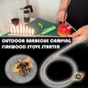 Hand-held Outdoor Barbecue Charcoal Fire Igniter Spray Gun Camping Firewood Firewood Stove Igniter Fire Gun Fires Starter