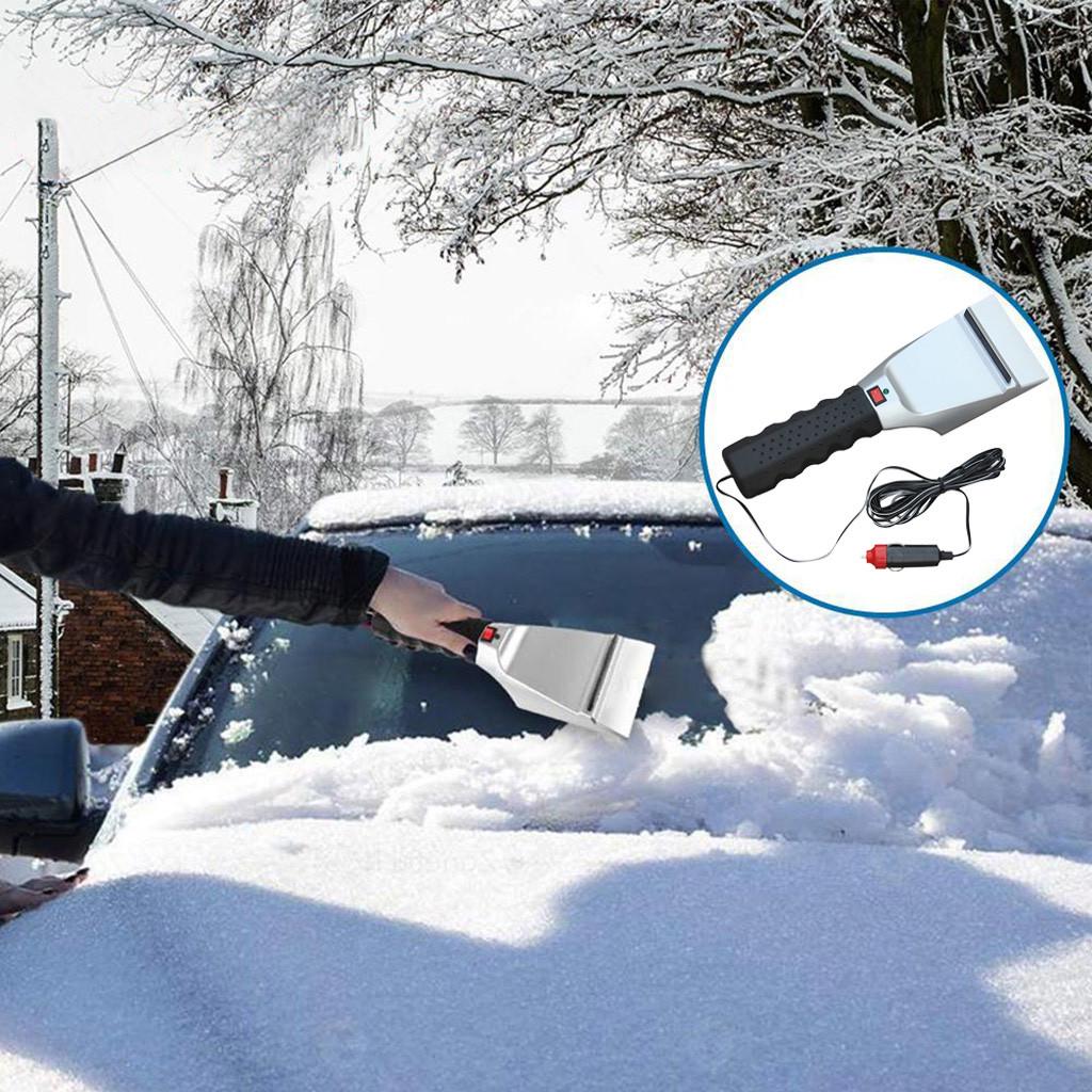 Buy [7FZ] 12V Car Heated Auto Winter Vehicle Snow Ice Scraper Window