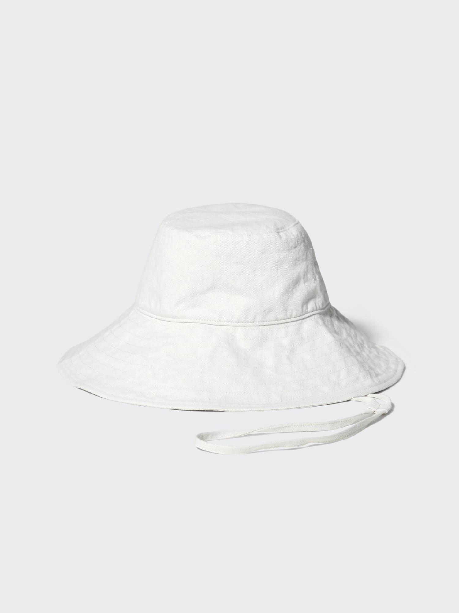 

Uniqlo Япония Шляпа с широкими полями и защитой от УФ-излучения 01 OFF WHITE/ONE SIZE