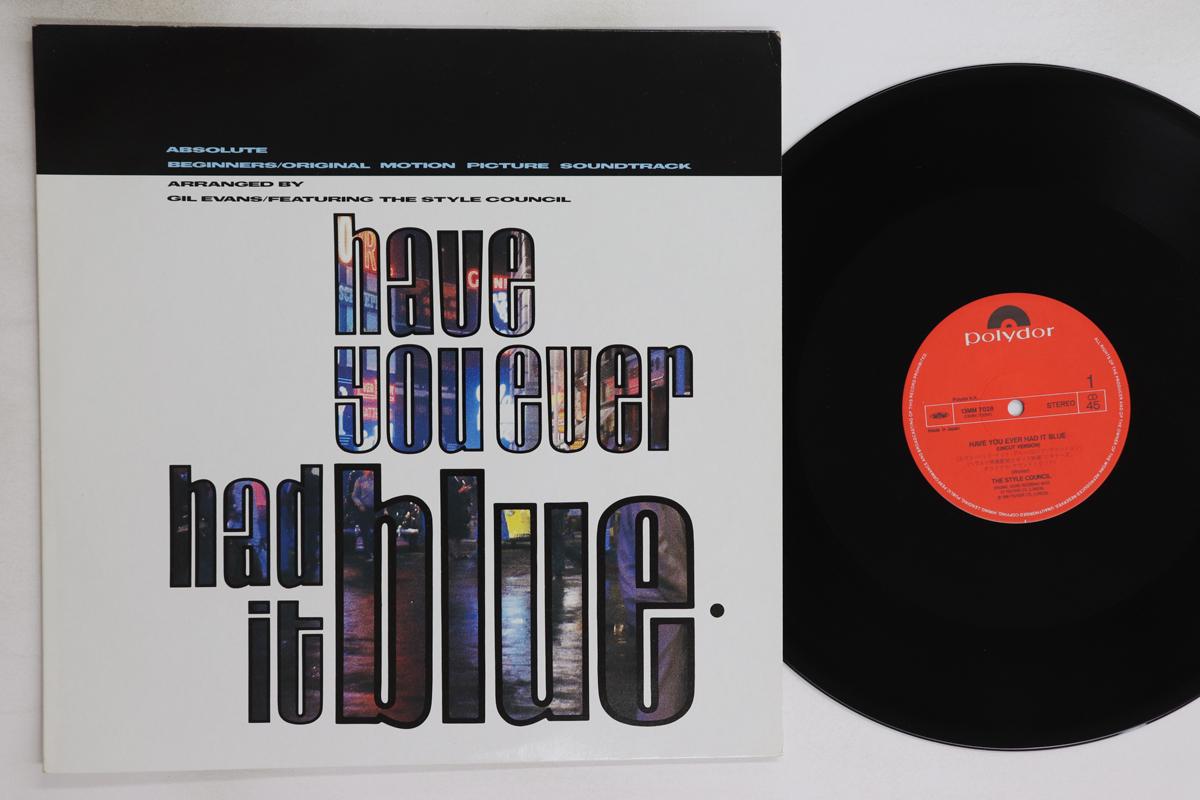 

12-дюймовая пластинка STYLE COUNCIL - Have You Ever Had It Blue / Mr. Coo 13MM7028 POLYDOR 1986 Япония Рок Б/У