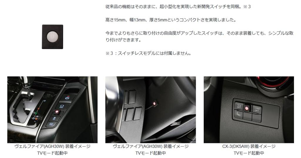 BLITZ TV Canceller Kit with Navigation Control Manual TV for Honda NSH17 In-Car [TV-NAVI JUMPER] (with Switch, Display)