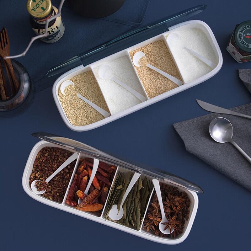 CHAHUA Multi-Compartment Seasoning Box