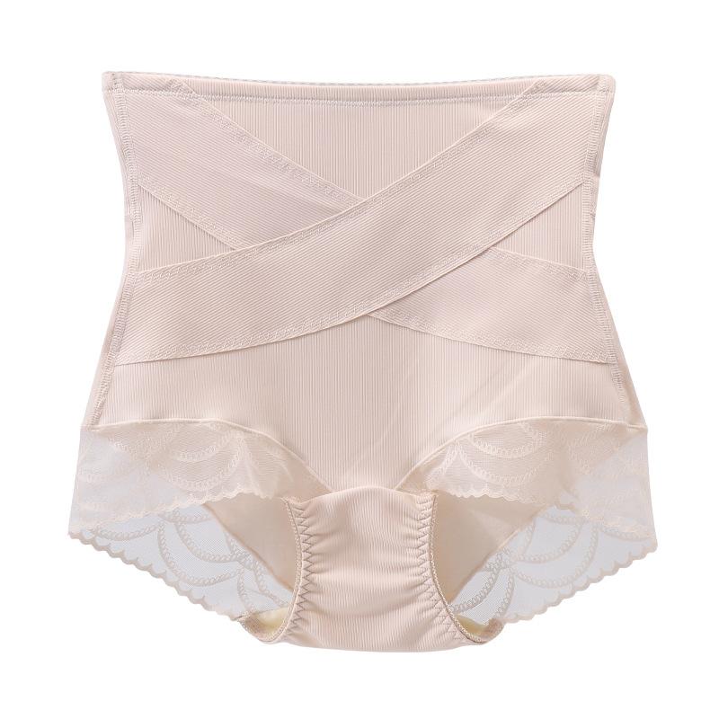 Briefs Women's High-waisted Cotton Tight Postpartum Shapeing Underpant with Hip Lift Underwear