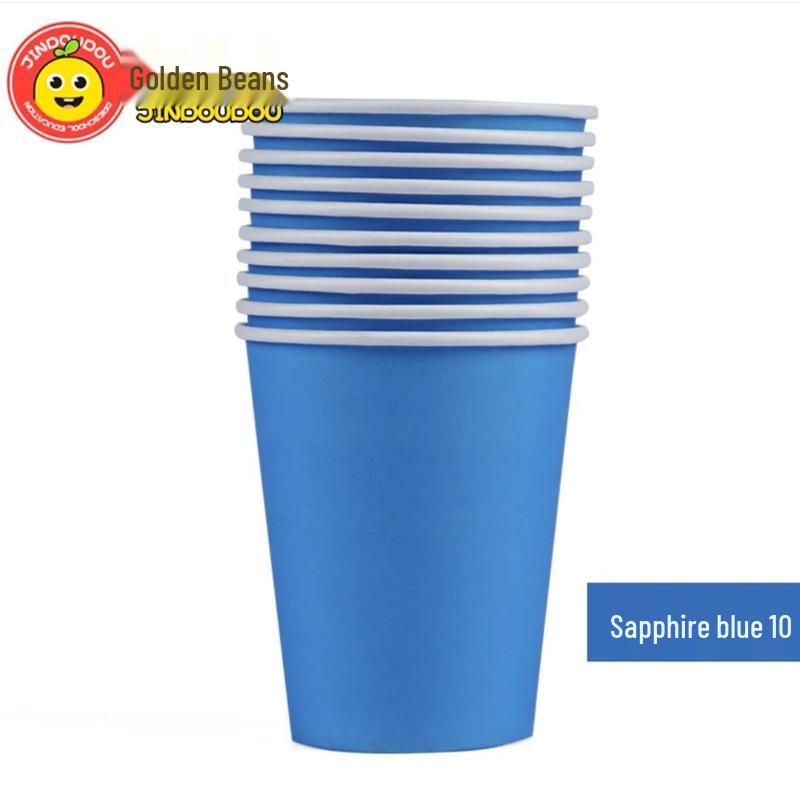 Children's DIY Craft Kit: Eco-Friendly Color Paper Cups for Kindergarten Art Projects