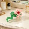 Women Hair Claw Bowknot Flower Shape Anti-slip Teeth Hair Clip Large Size Back Head Shark Hair Claw Party Travel Hair Accessories