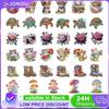 6Pcs Acrylic DIY Diamond Painting Magnets Kit Crystal Sparkling Diamond Magnets Set for Art Crafts Gift