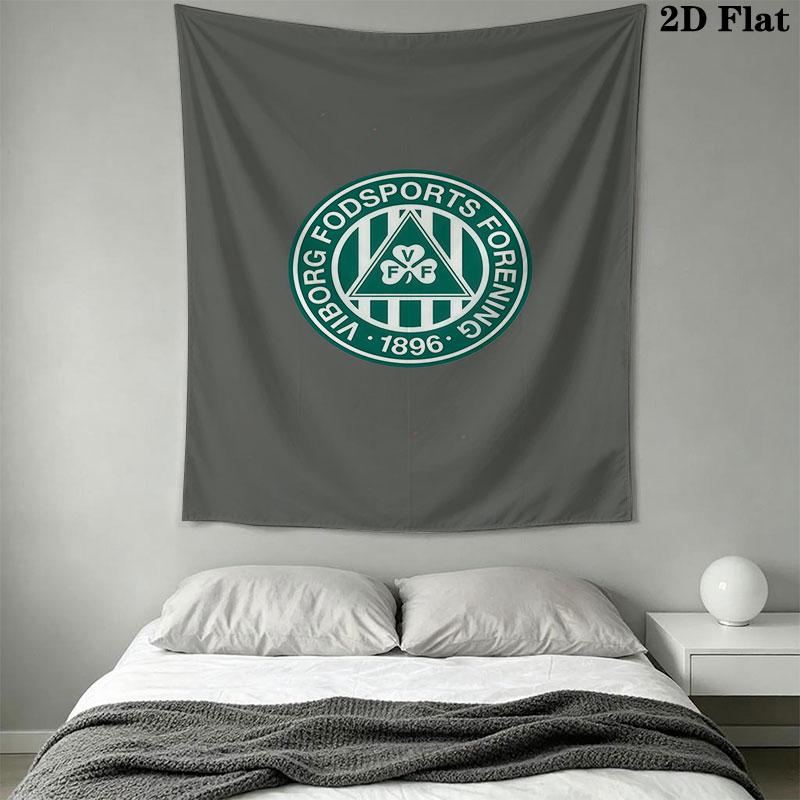 Viborg FF Wall Hanging Printed Fabric Blanket Decorative Tapestries for Bedroom Living Room Home Decor