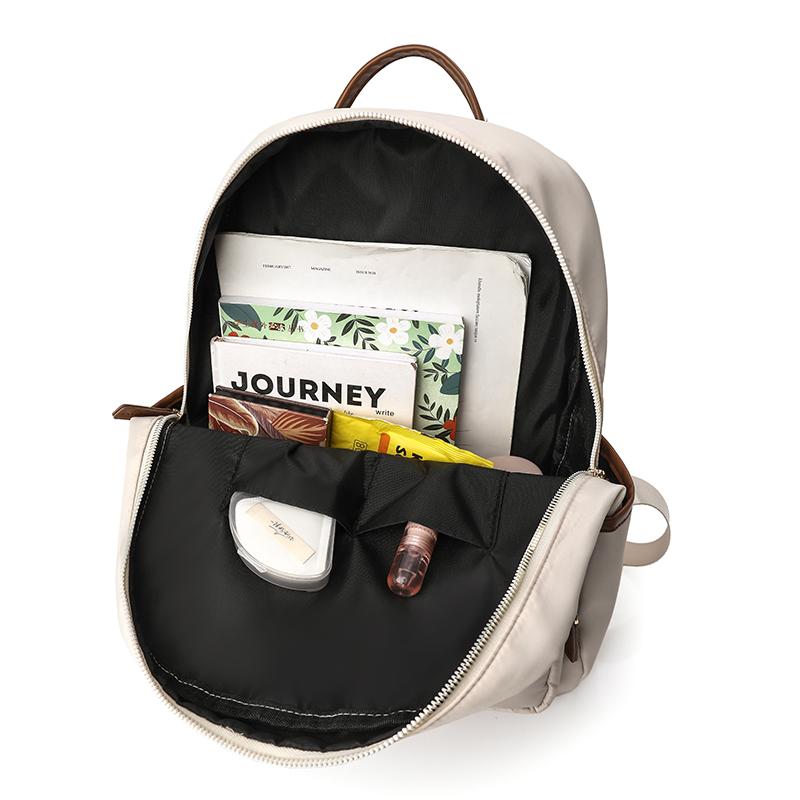 Women's Backpack Large Capacity Nylon Student Schoolbag Outdoor Lightweight Travel Backpack