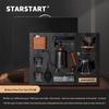 STAR-START Juego de Café Pour-Over de Acero Inoxidable