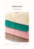 Ribbed V-Neck Cashmere Sweater - 2026 Autumn/Winter Women's Loose Plus Size Pullover