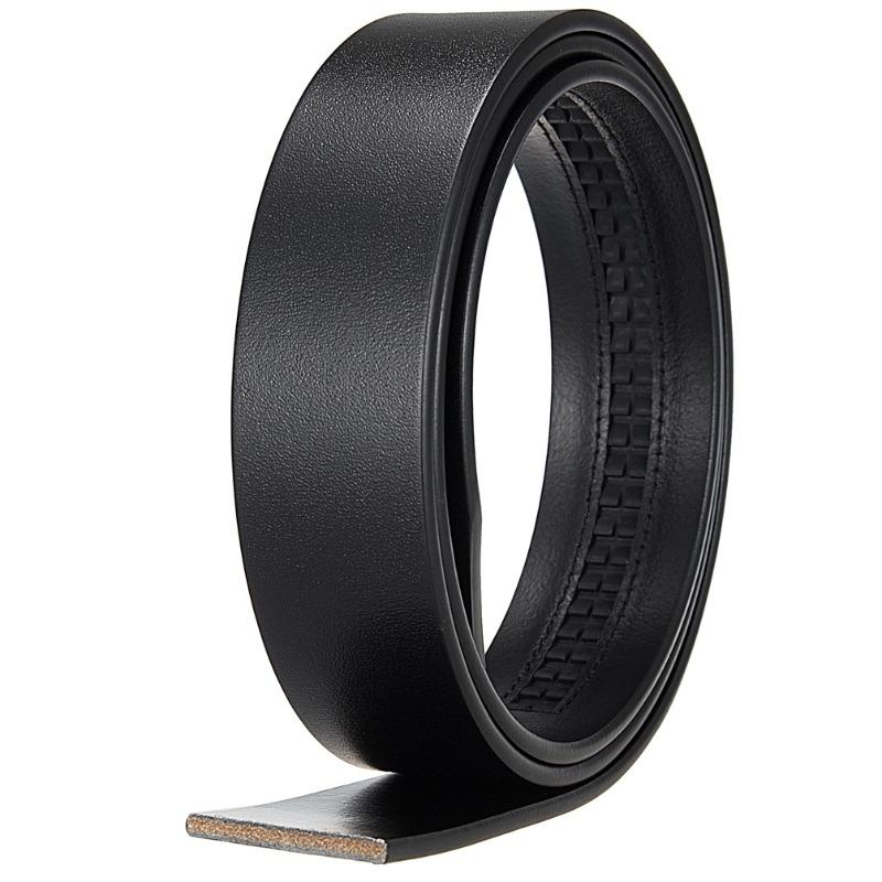 Business Stainless Steel Buckle Belt, Cowhide Belt, Automatic Buckle Belt