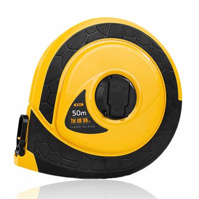 50m Tape Distance Track Sports Electrical Civil Long Tape Measure Measure, Double-Sided Display, Measurement, Retractable, Fiberglass, & Field,