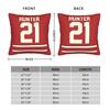 Heated Rivalry 21 Square Pillow Covers Polyester Car Cushion Case Cool Decor Pillowcase 45*45