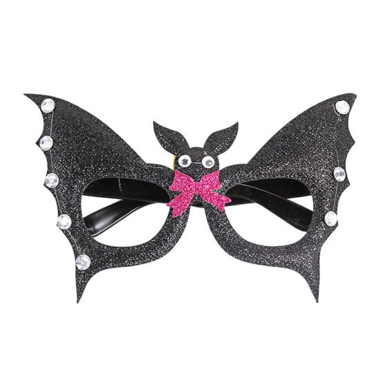 Durable Lightweight Festive Frames Halloween Pumpkin Glasses, Funny Eyewear for Kids Adults, Spooky Party Cute Ghost Eyeglass Photo Booth Props, Trick