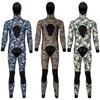 3mm Neoprene Wetsuit Separates Camouflage Dive Suit Surfing Snorkeling Swimming Mens Thermal Water Sport Gear