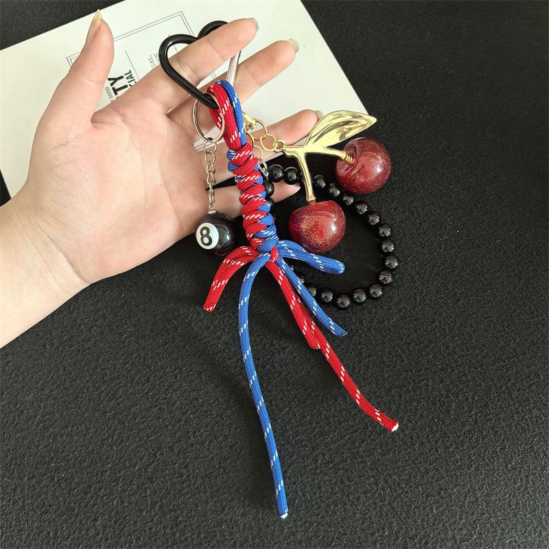 

Серия Вишневая Сумка Подвеска Брелок Ювелирное Изделие Подарок Украшение Аксессуары