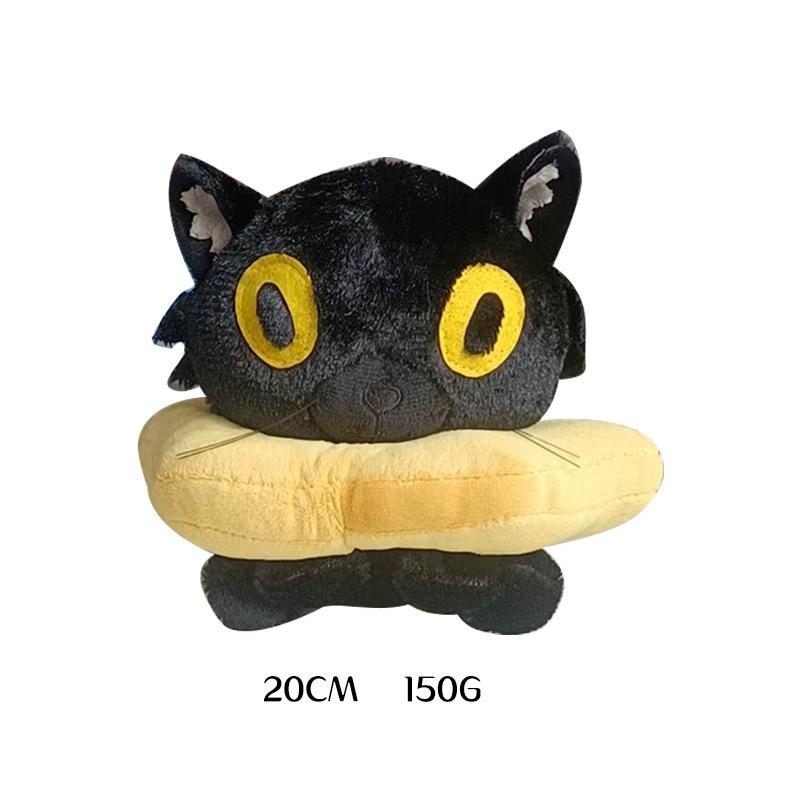 New Trendy Toy Ralph and Bella Donut Gray Cat Cute Plush Doll Home Decoration