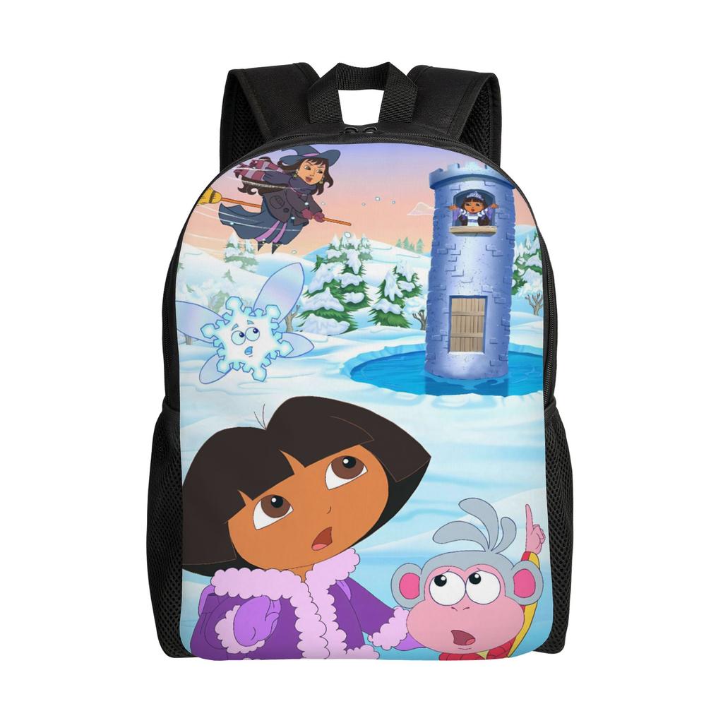 D-Doras and Friends Backpack Student Lightweight Backpacks Polyester Style School Bags Outdoor Designer Rucksack