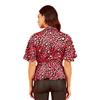 Mela London Womens/Ladies Animal Print High-Neck Blouse