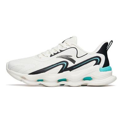 Versatile Shock Absorbing Non-Slip Durable Breathable Low-Top Running Shoes Men Sneaker White Black 112215555-4
