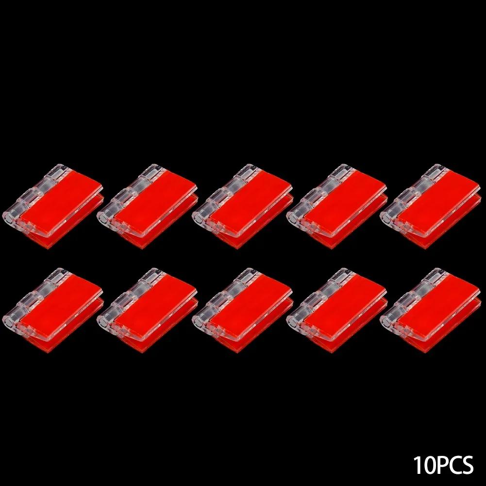 10 sztuk przezroczyste plastikowe zawiasy składane wytrzymałe przezroczyste akrylowe narzędzia zawiasowe sprzęt meblowy zawiasy do drzwi szafek