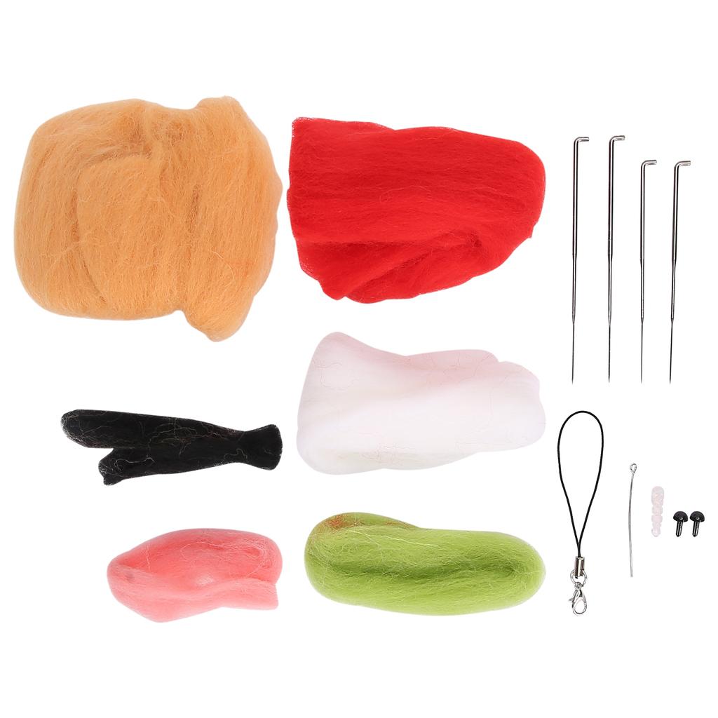 Nadelfilz-Set DIY Wollfilz Basteln Niedlicher Hund für Anfänger Handgemachte Accessoires