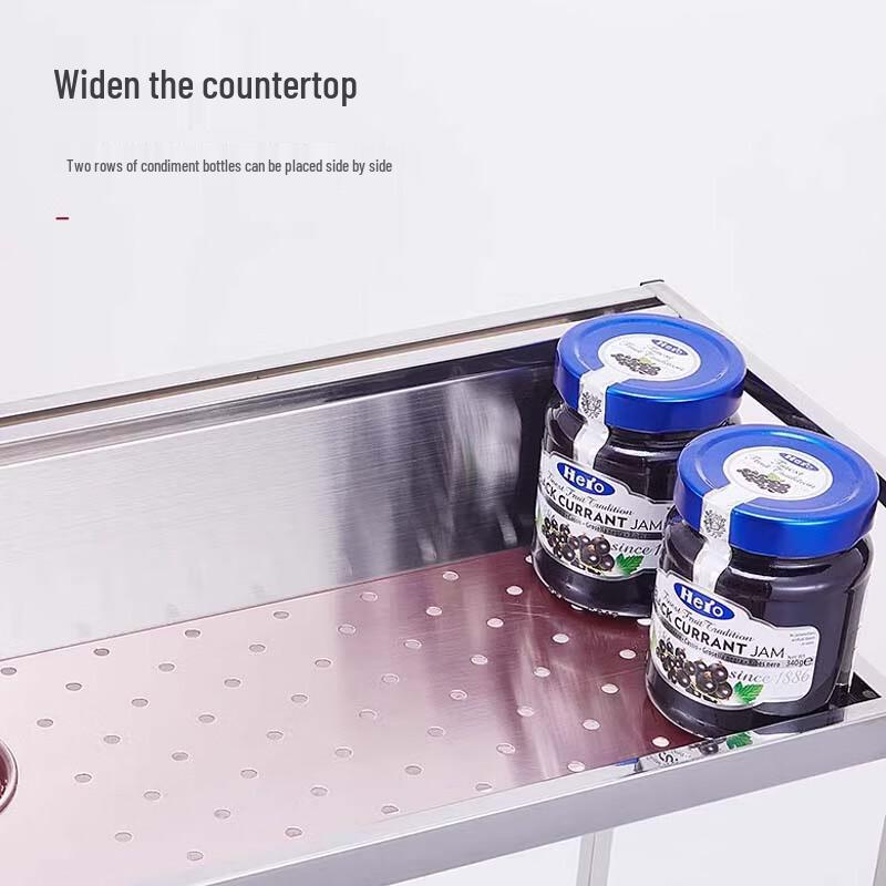 40CM Stainless Steel Kitchen Spice Rack