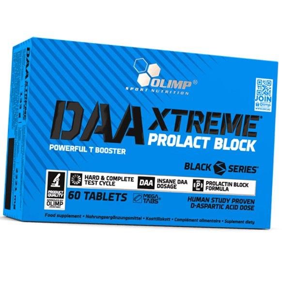 

D-Аспарагінова кислота, DAA Xtreme Prolact-Block, Olimp Nutrition (08283001) 60tab